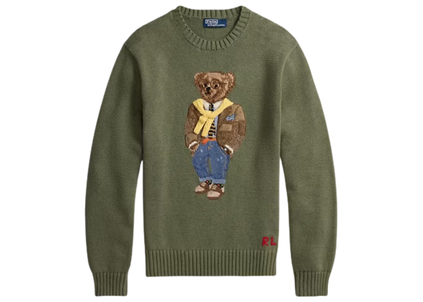 Polo Bear Jumper Lovette Heather