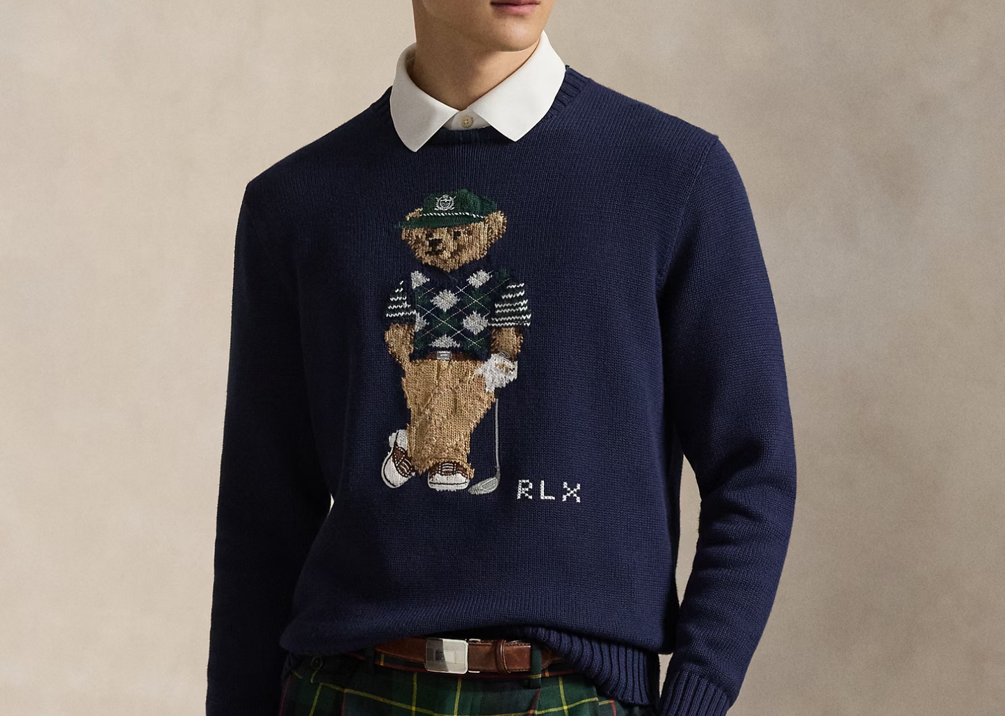 Polo Bear Performance Jumper Refined Navy