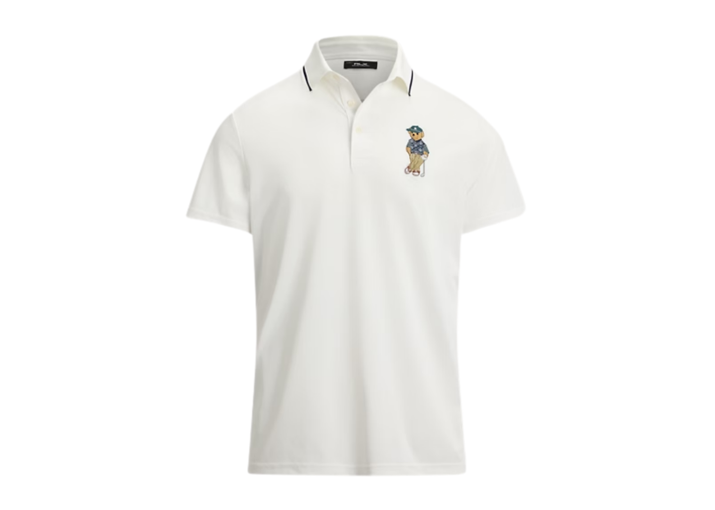 Tailored Fit Polo Bear Polo Shirt Ceramic White