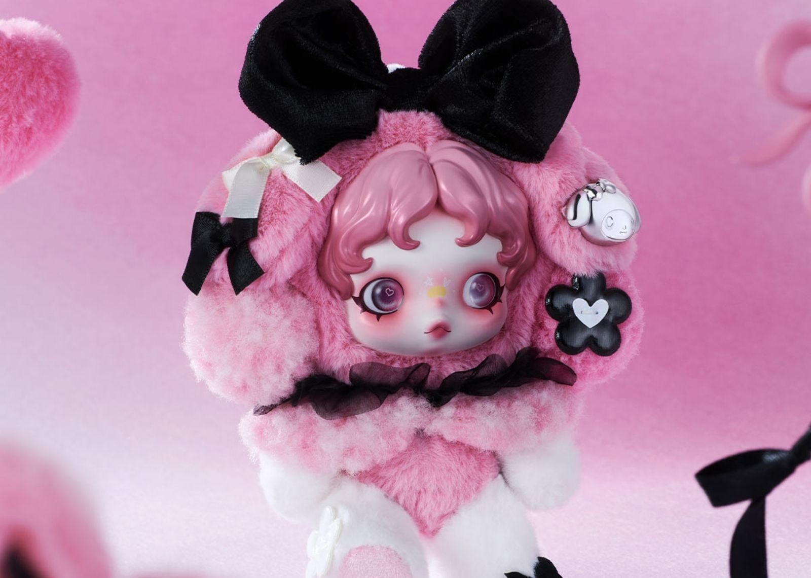 Skullpanda x My Melody Plush