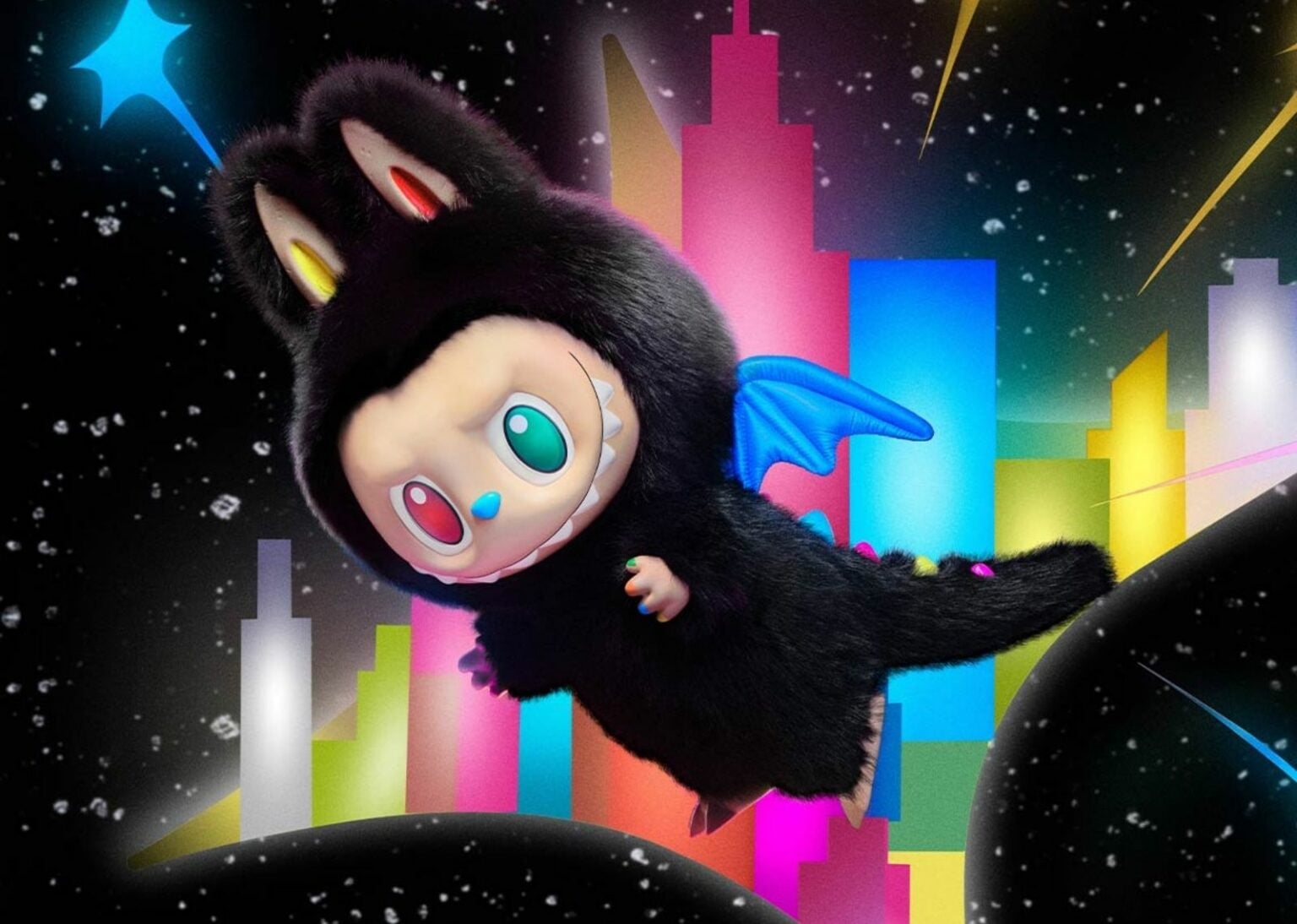 The Monsters Labubu 10th Anniversary Series ZIMOMO Vinyl Plush Doll