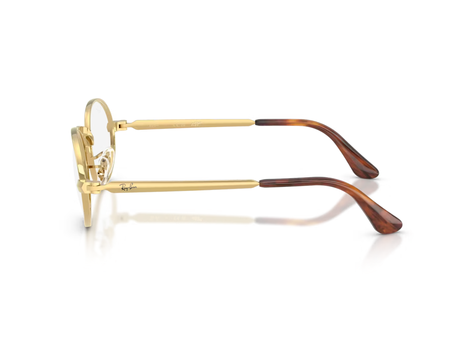 A$AP Rocky Oval Metal Optical Eyeglasses Arista Gold