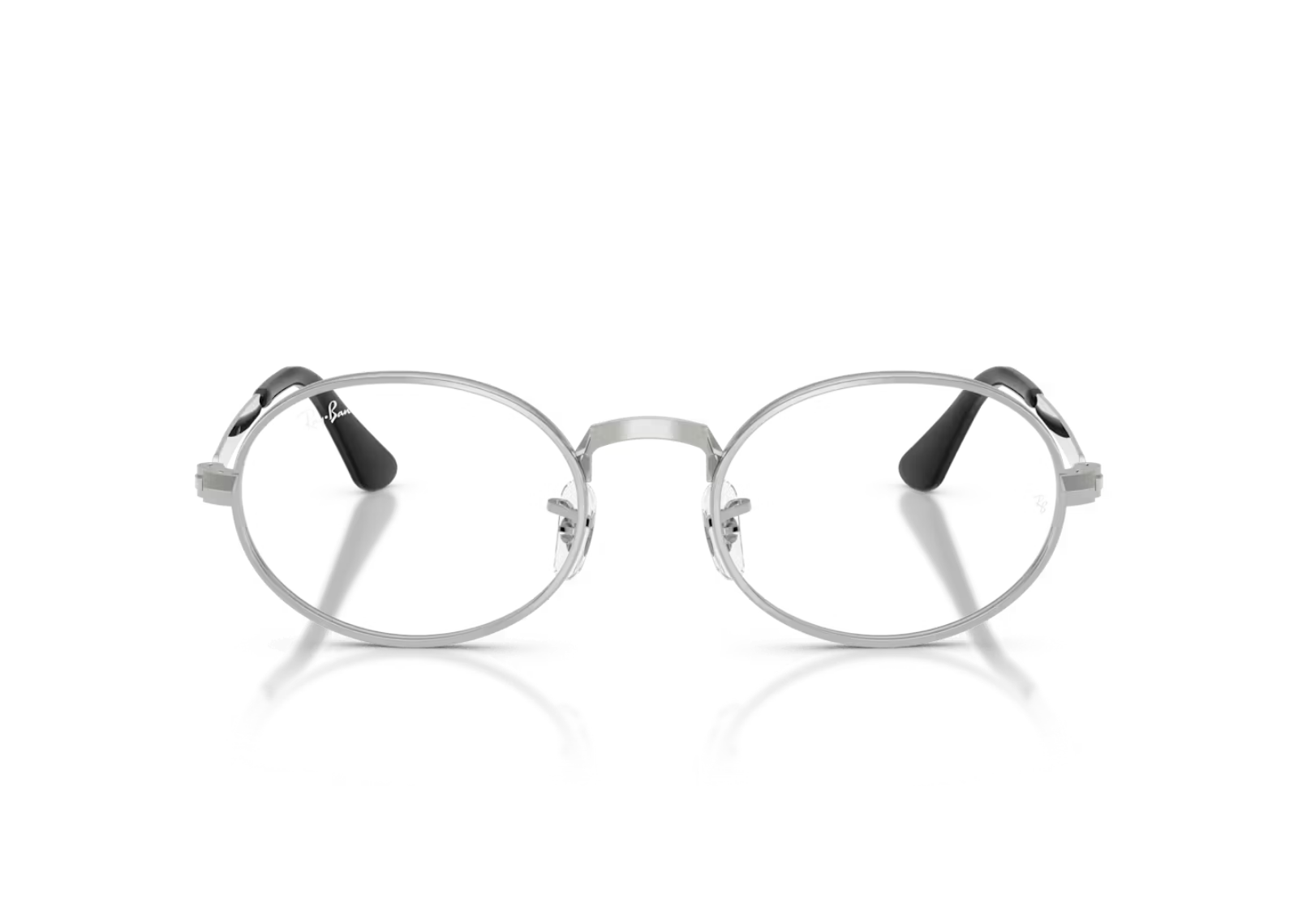 A$AP Rocky Oval Metal Optical Eyeglasses Silver