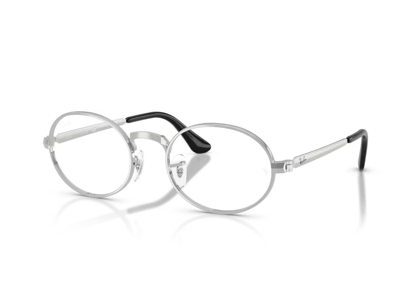 A$AP Rocky Oval Metal Optical Eyeglasses Silver