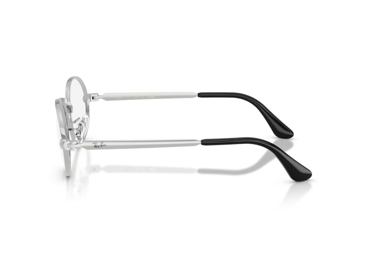 A$AP Rocky Oval Metal Optical Eyeglasses Silver