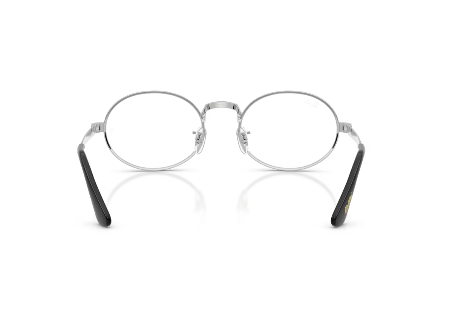 A$AP Rocky Oval Metal Optical Eyeglasses Silver