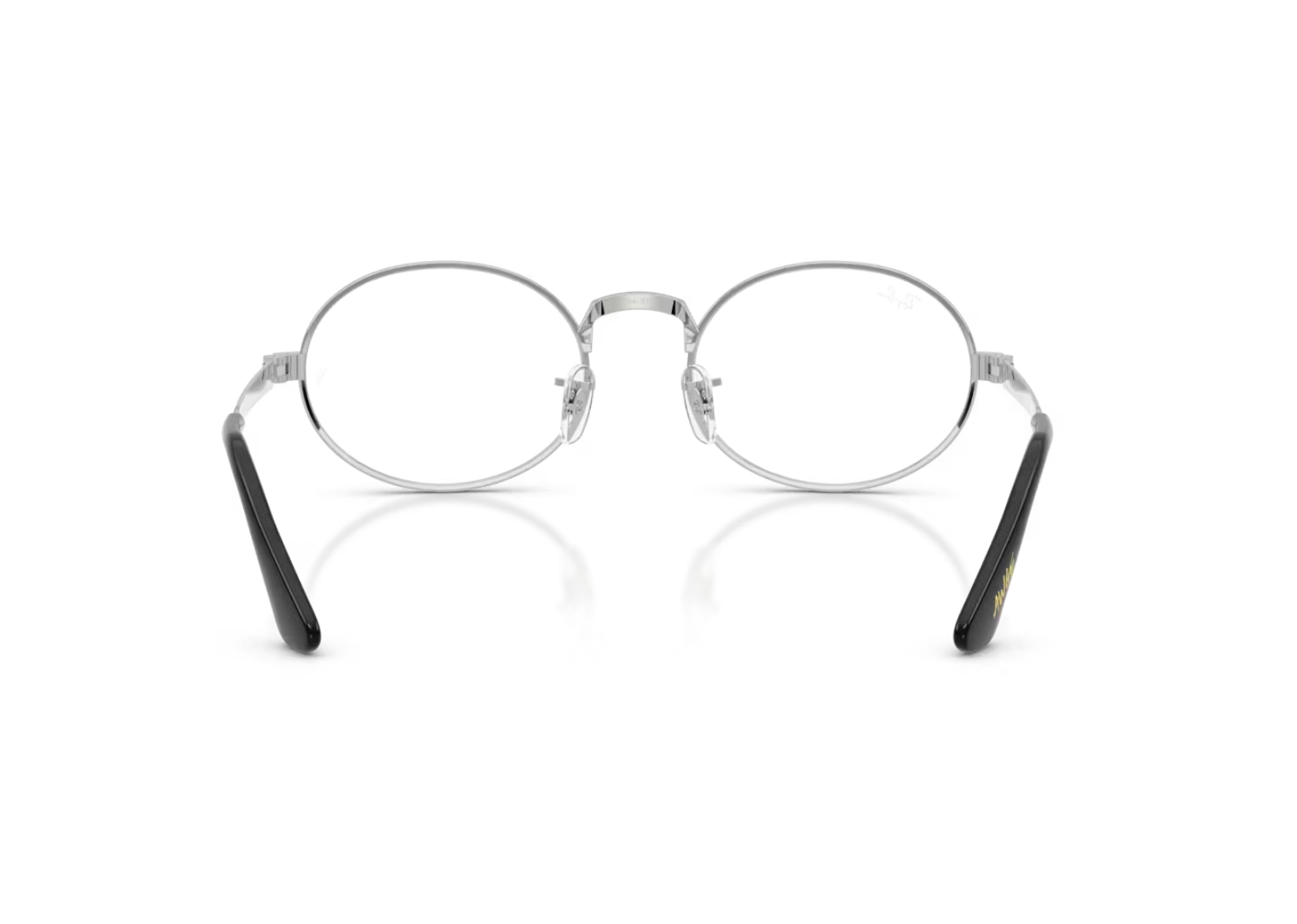 A$AP Rocky Oval Metal Optical Eyeglasses Silver