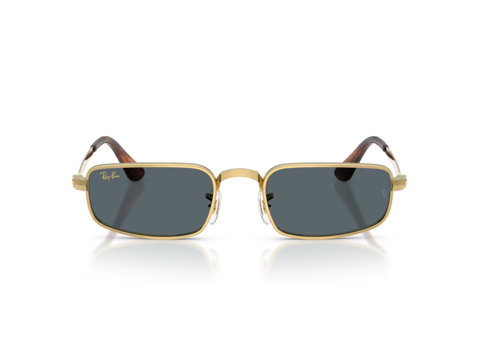 A$AP Rocky RB3927 Metal Sunglasses Blue Solid Lens Arista Gold