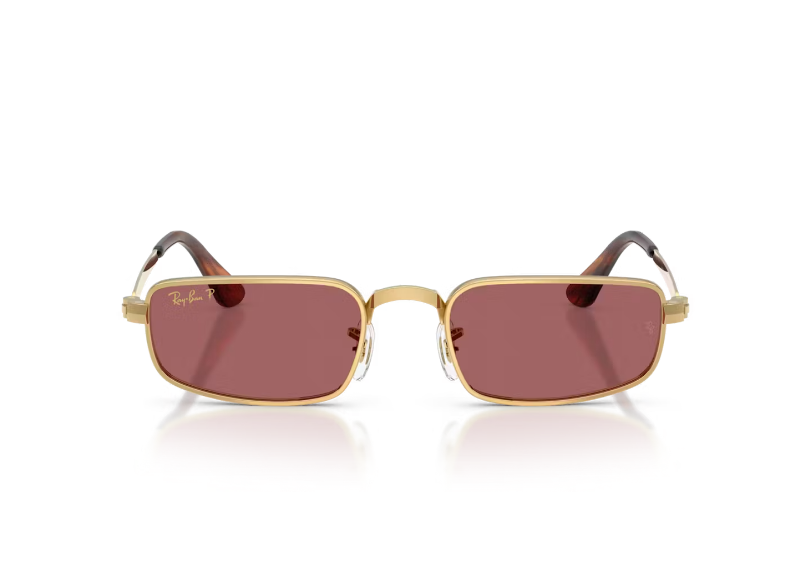 A$AP Rocky RB3927 Metal Sunglasses Purple Polarized Lens Arista Gold