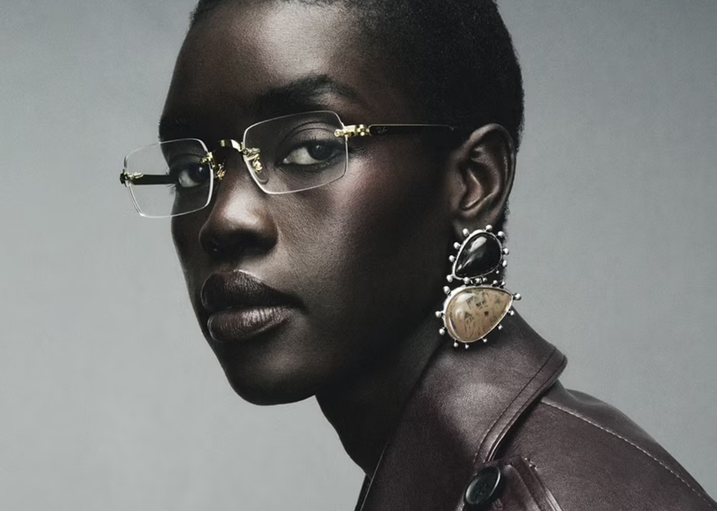 A$AP Rocky RB3928V Metal Optical Eyeglasses Arista Gold