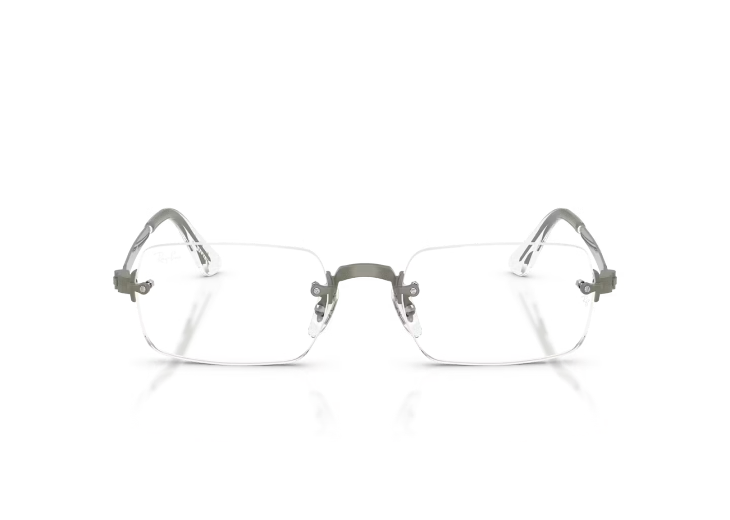 A$AP Rocky RB3928V Metal Optical Eyeglasses Silver