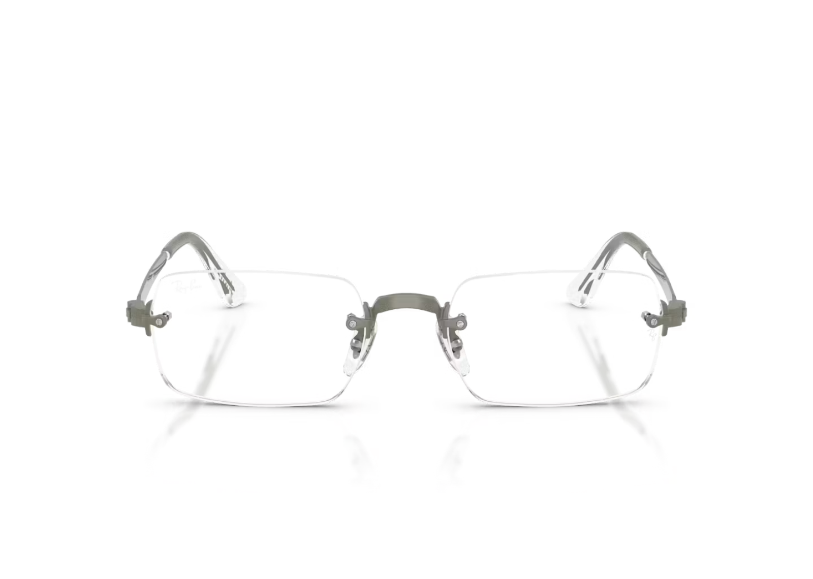 A$AP Rocky RB3928V Metal Optical Eyeglasses Silver