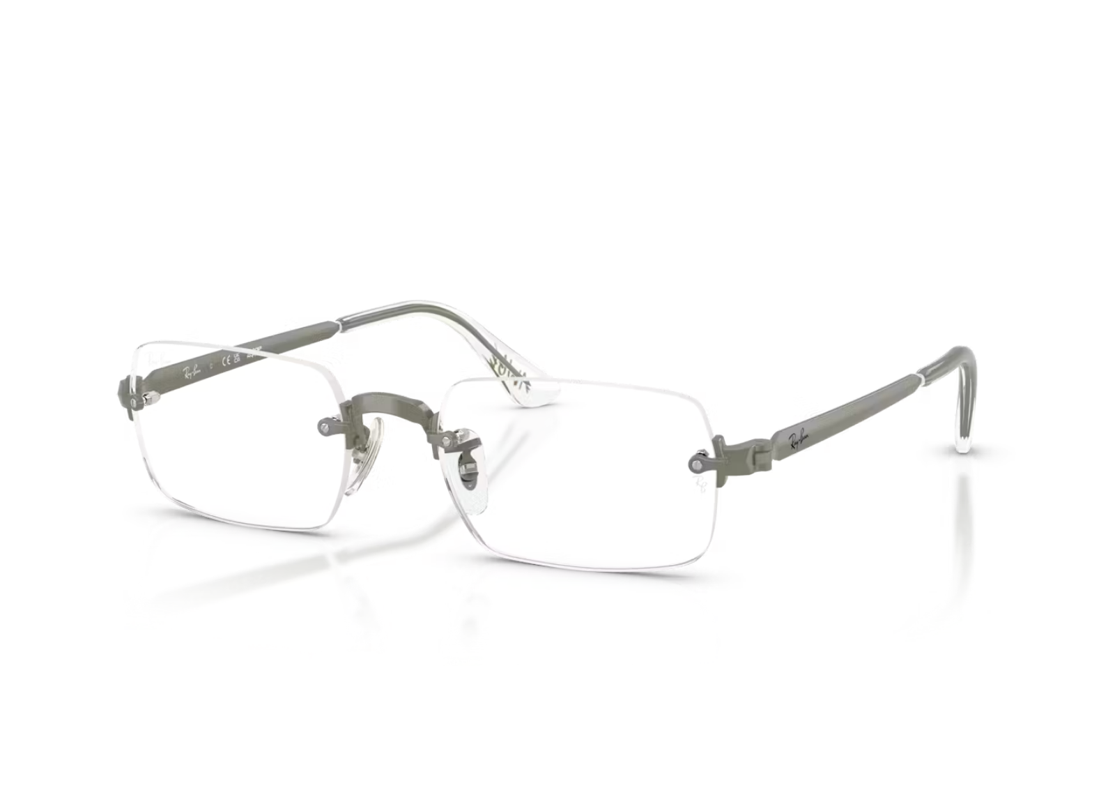 A$AP Rocky RB3928V Metal Optical Eyeglasses Silver