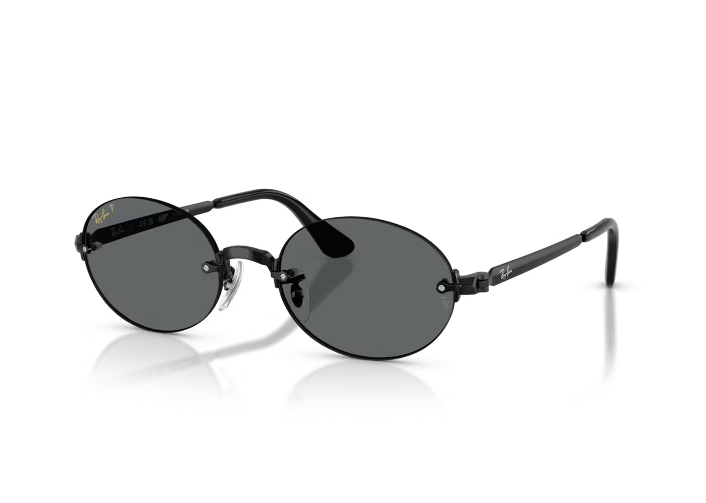 A$AP Rocky RB3929 Metal Sunglasses Black