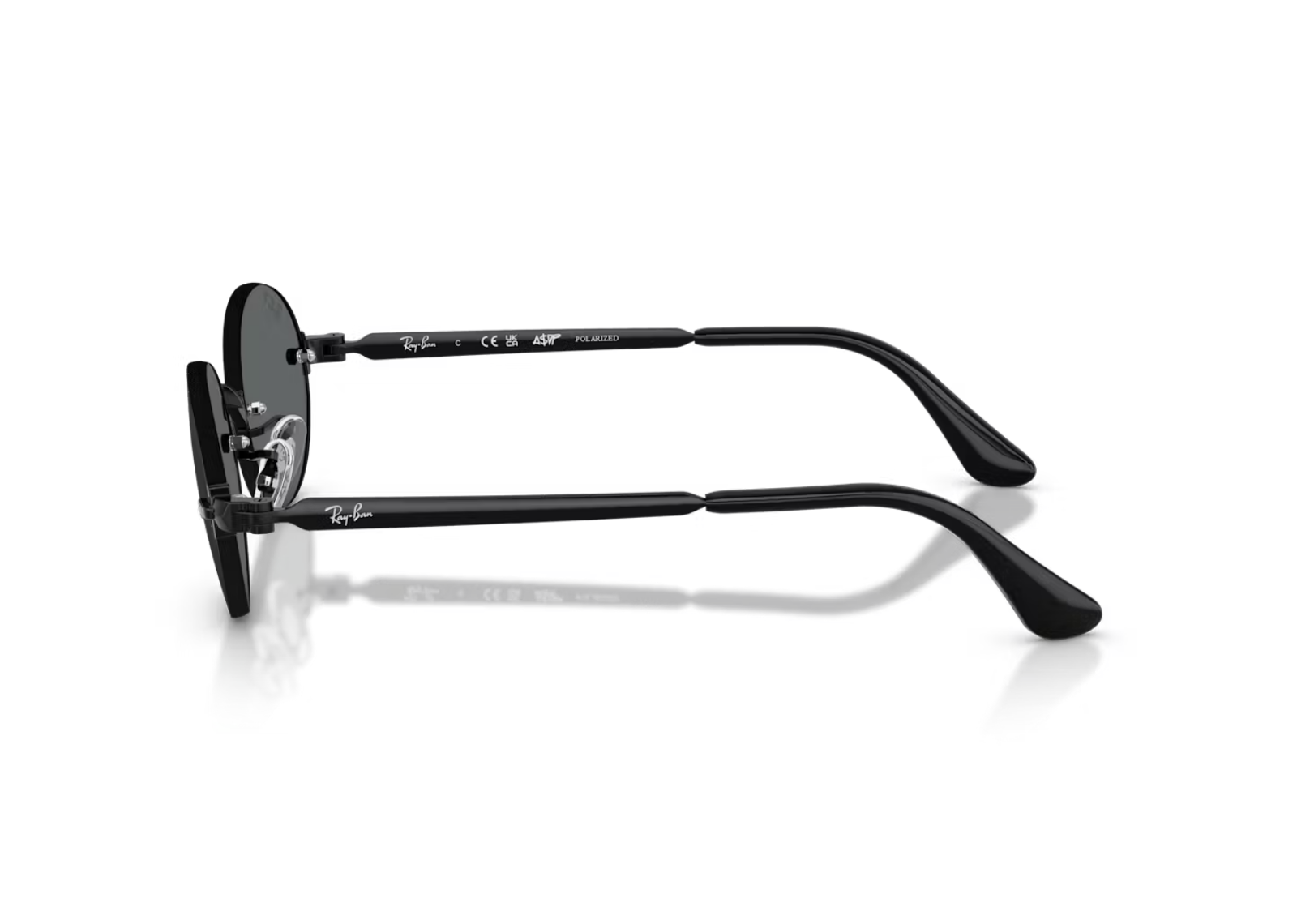 A$AP Rocky RB3929 Metal Sunglasses Black