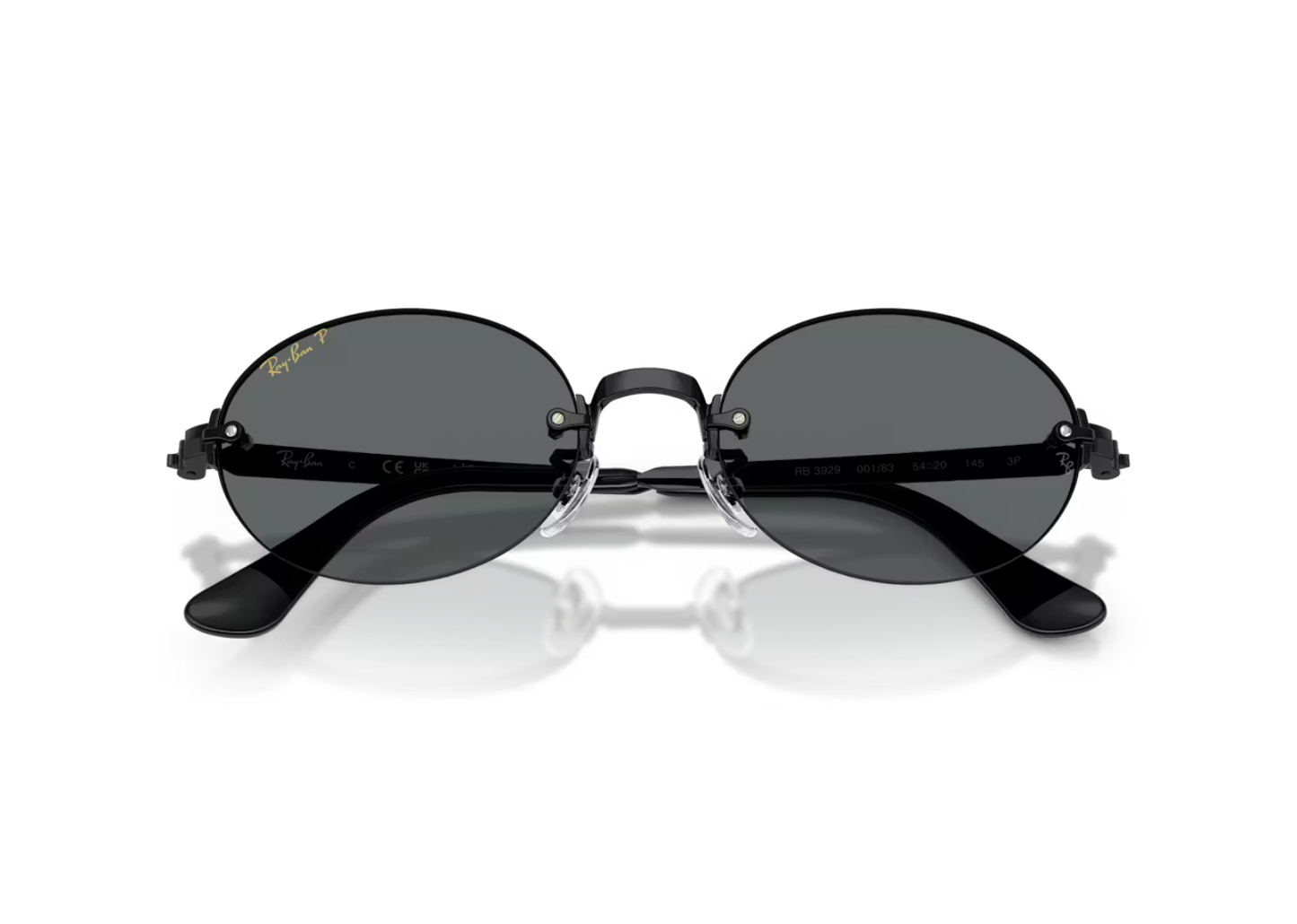 A$AP Rocky RB3929 Metal Sunglasses Black
