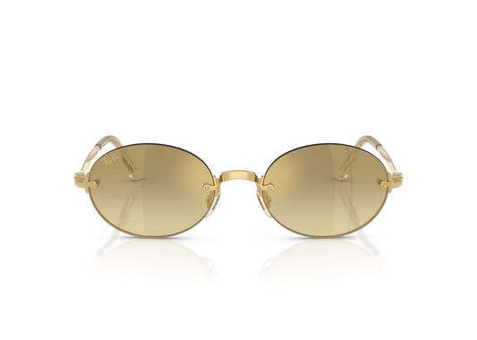A$AP Rocky RB3929 Metal Sunglasses Brown Mirror Gold Gradient Arista Gold