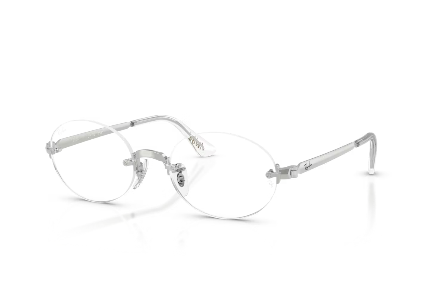 A$AP Rocky RB3929V Metal Optical Eyeglasses Silver