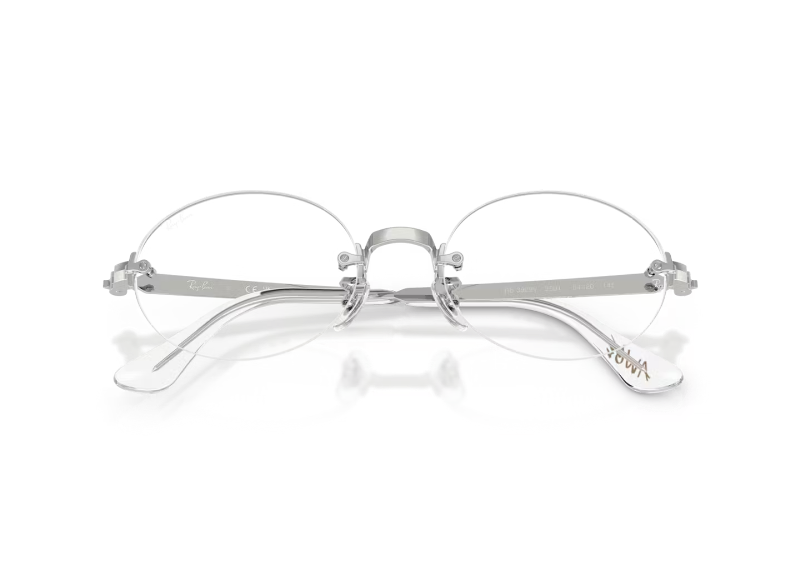 A$AP Rocky RB3929V Metal Optical Eyeglasses Silver