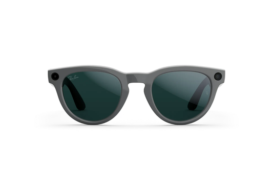 Meta Headliner Gen 2 AI Smart Glasses Emerald Transitions Lens Shiny Asteroid Grey