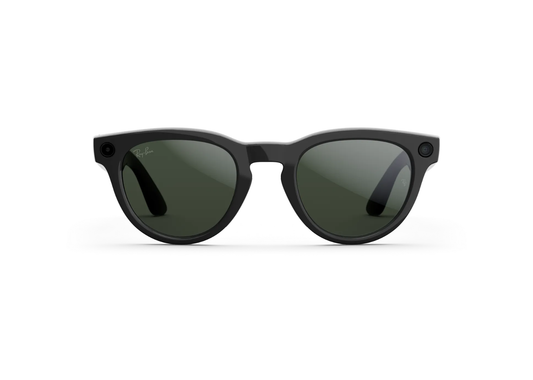 Meta Headliner Gen 2 AI Smart Glasses Graphite Green Transitions Lens Shiny Black