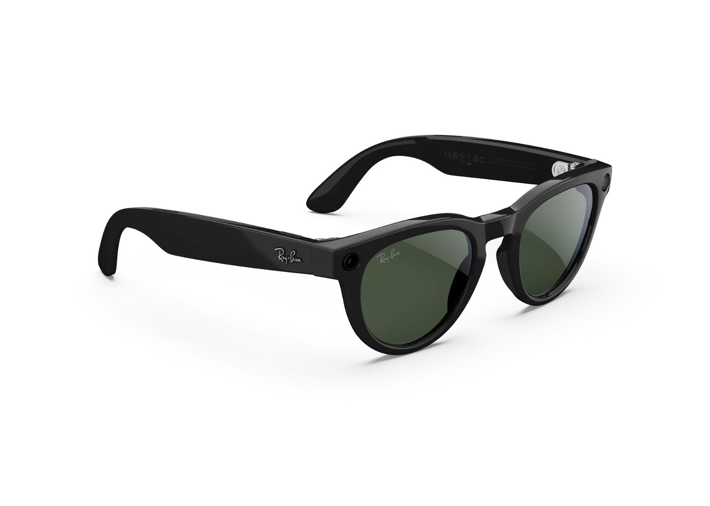 Meta Headliner Gen 2 AI Smart Glasses Graphite Green Transitions Lens Shiny Black