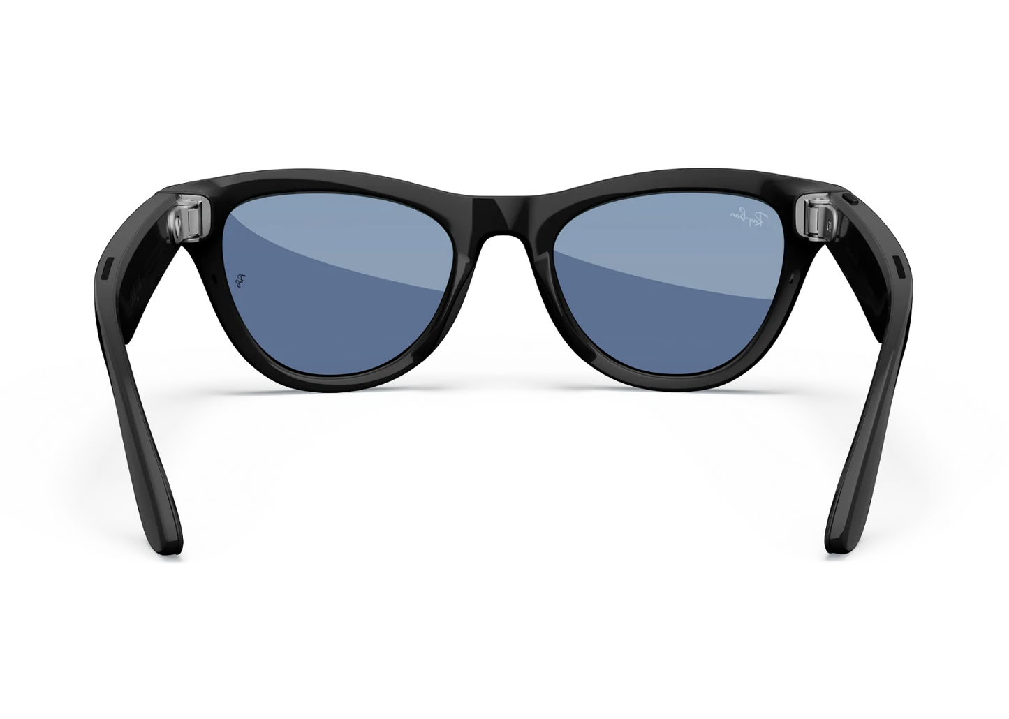 Meta Skyler Gen 1 AI Smart Glasses Cerulean Blue Transitions Lens Shiny Black