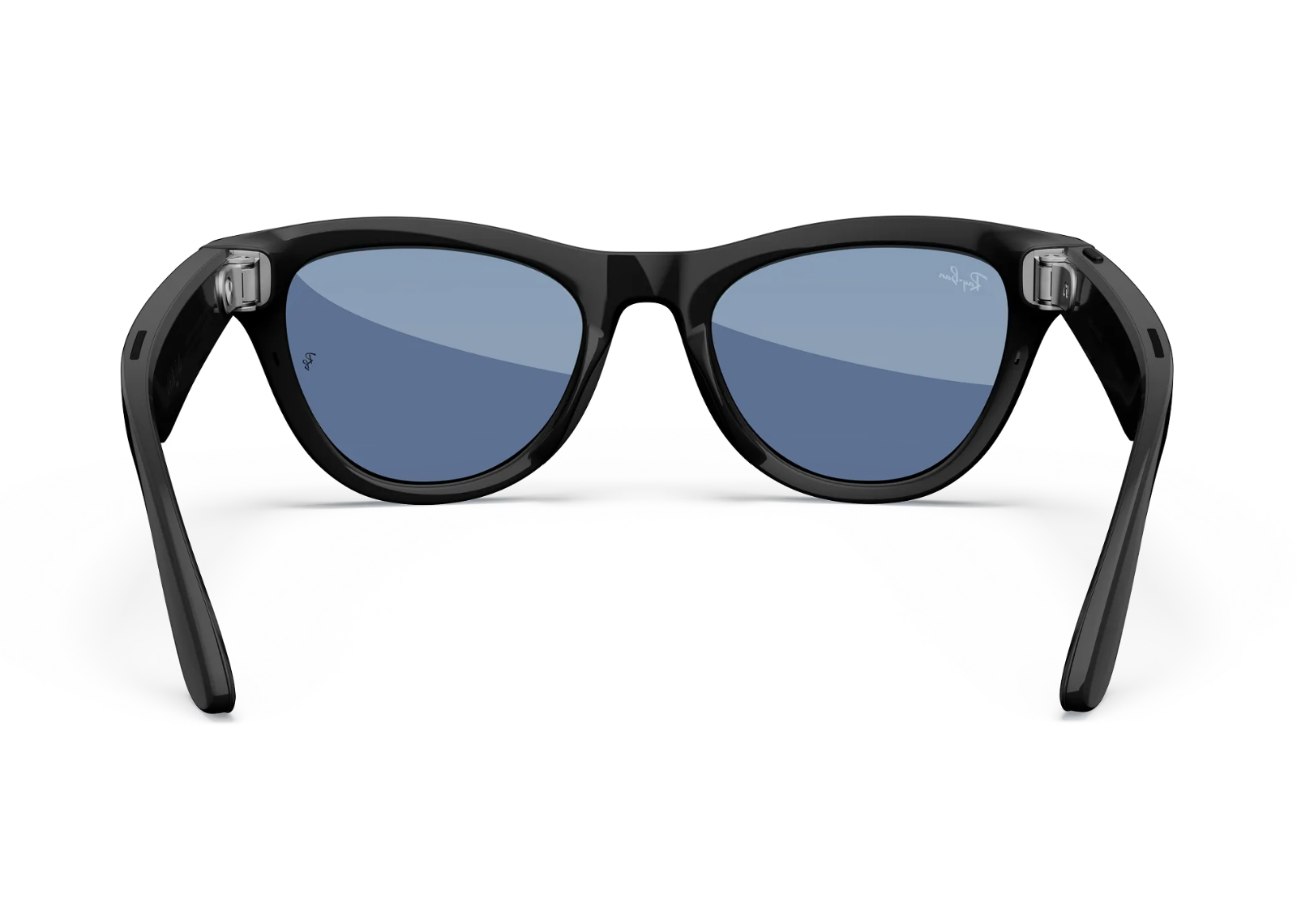Meta Skyler Gen 1 AI Smart Glasses Cerulean Blue Transitions Lens Shiny Black