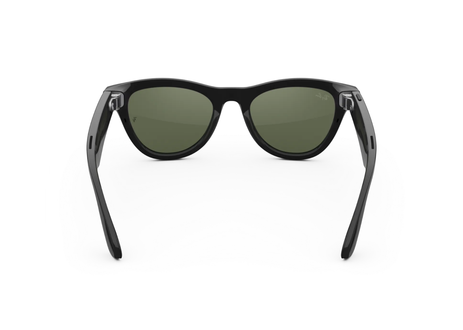 Meta Skyler Gen 1 AI Smart Glasses Green Lens Shiny Black