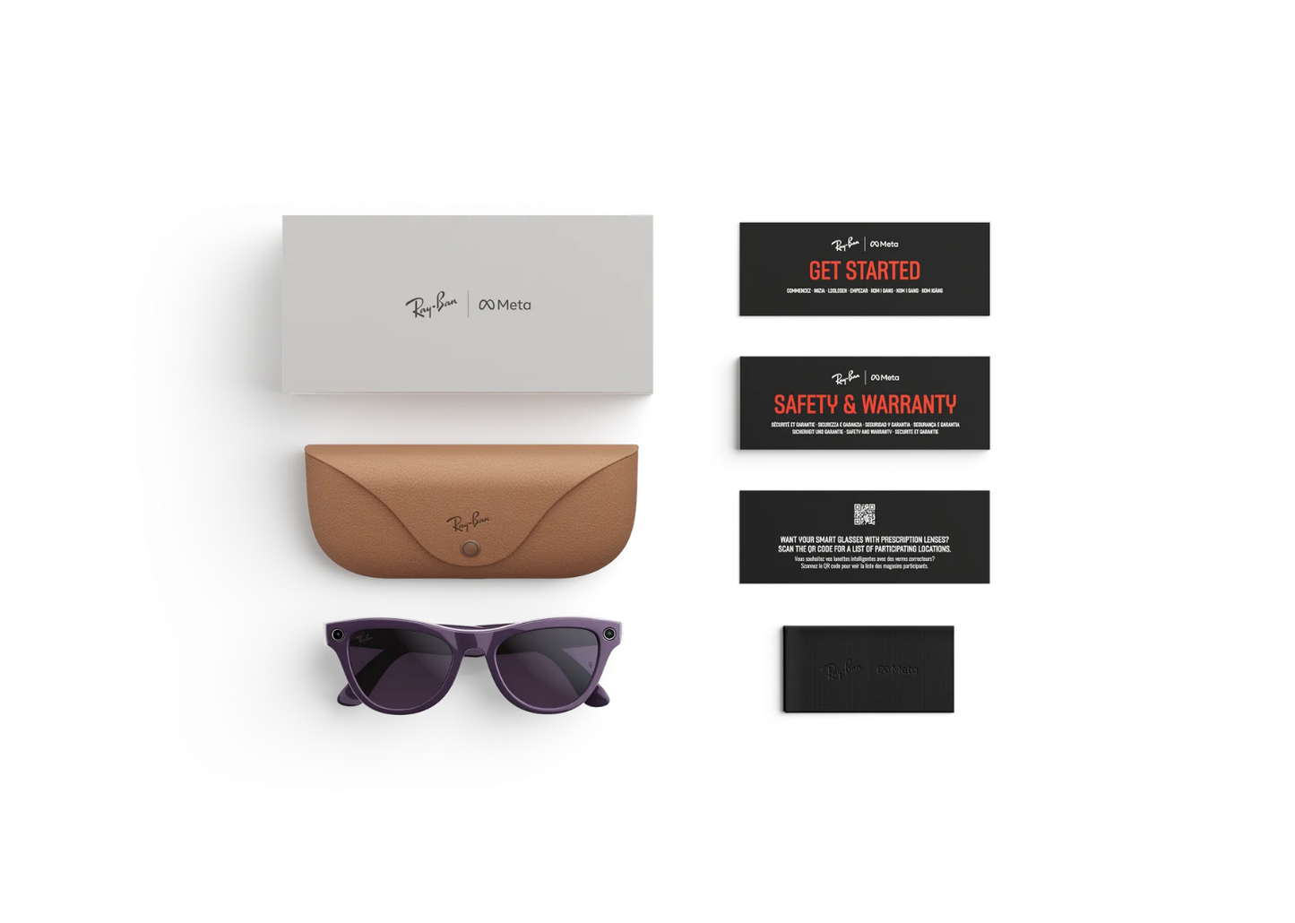 Meta Skyler Gen 2 AI Smart Glasses Amethyst Transitions Lens Shiny Mystic Violet