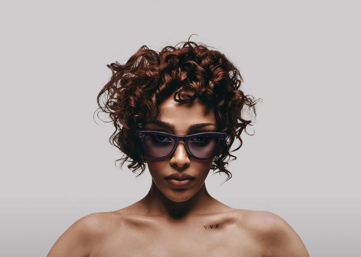 Meta Skyler Gen 2 AI Smart Glasses Amethyst Transitions Lens Shiny Mystic Violet
