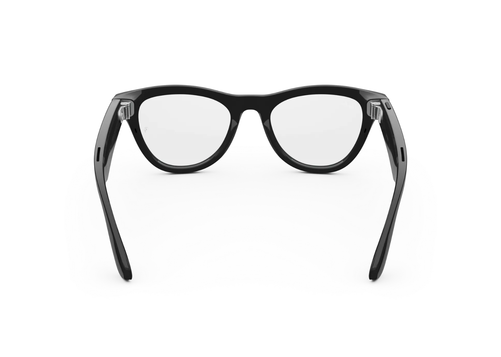 Meta Skyler Gen 2 AI Smart Glasses Clear Lens Shiny Black