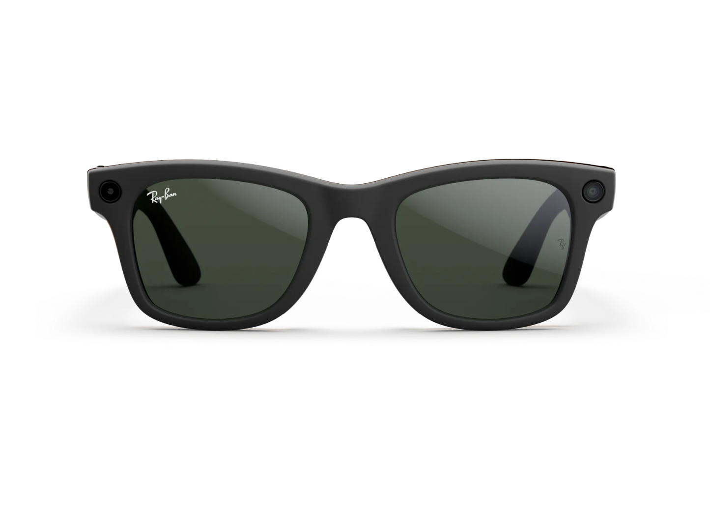 Meta Wayfarer Gen 1 AI Smart Glasses Clear to Graphite Green Transitions Lens Matte Black