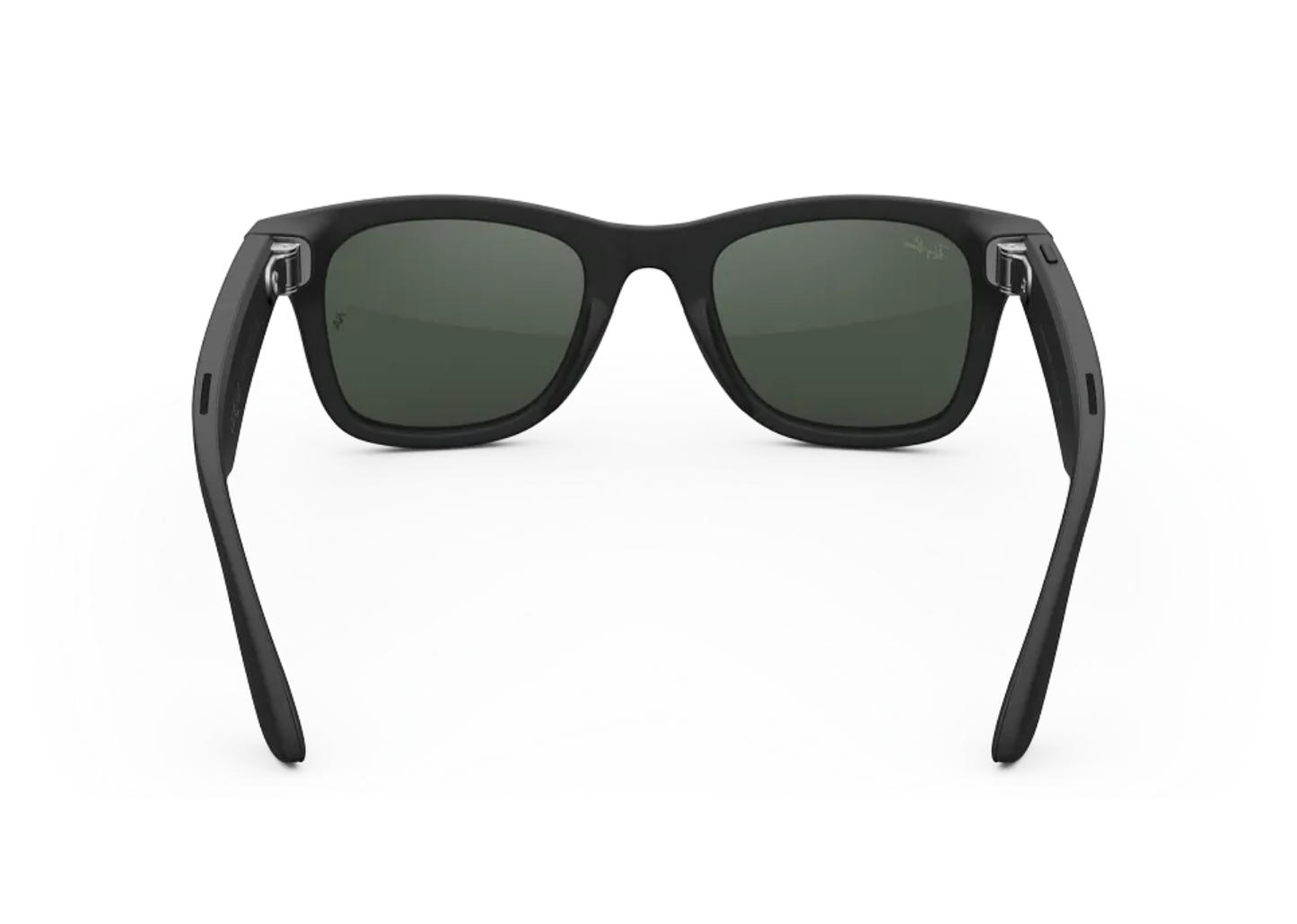 Meta Wayfarer Gen 1 AI Smart Glasses Clear to Graphite Green Transitions Lens Matte Black