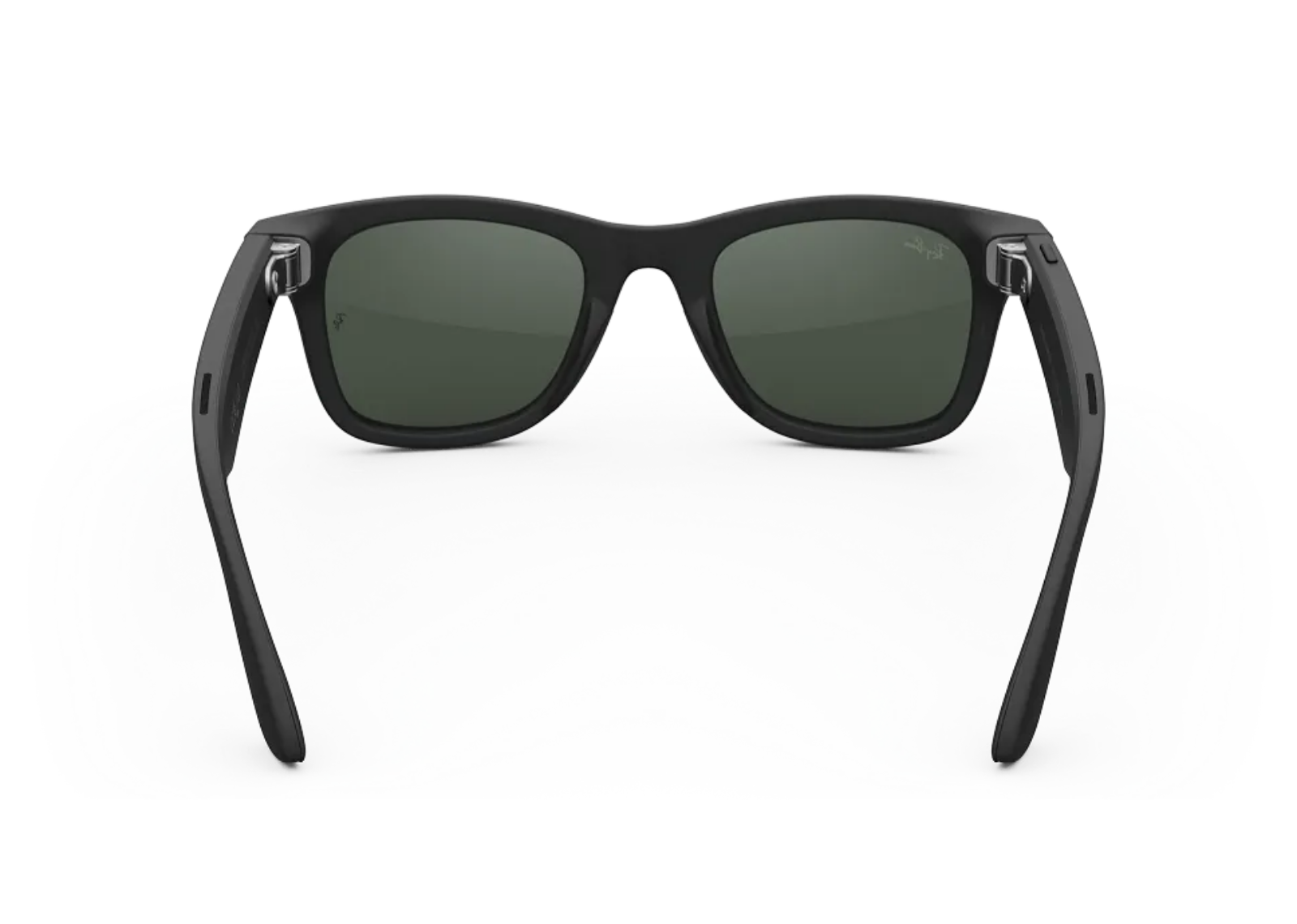 Meta Wayfarer Gen 1 AI Smart Glasses Clear to Graphite Green Transitions Lens Matte Black