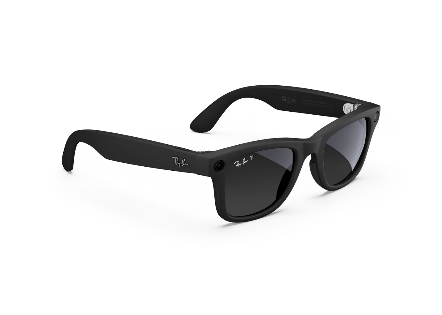 Meta Wayfarer Gen 1 AI Smart Glasses Polarized Gradient Graphite Lens Matte Black