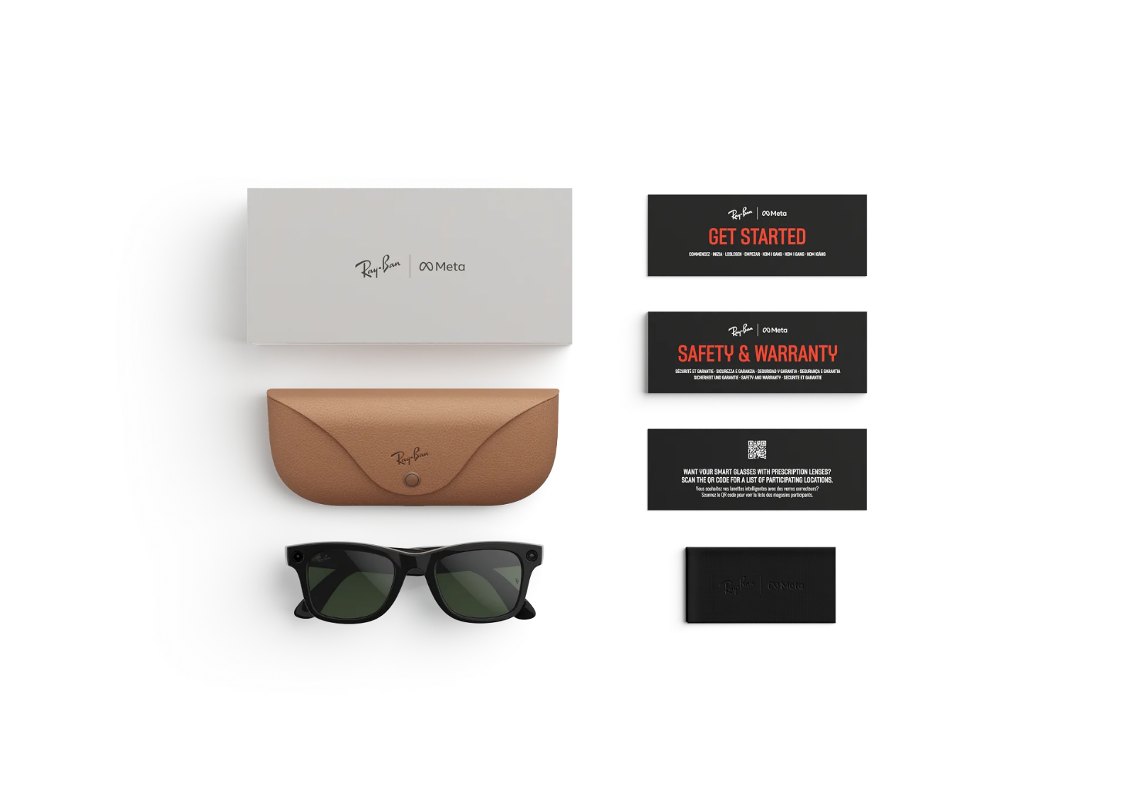 Meta Wayfarer Gen 2 AI Smart Glasses Graphite Green Transitions Lens Shiny Black