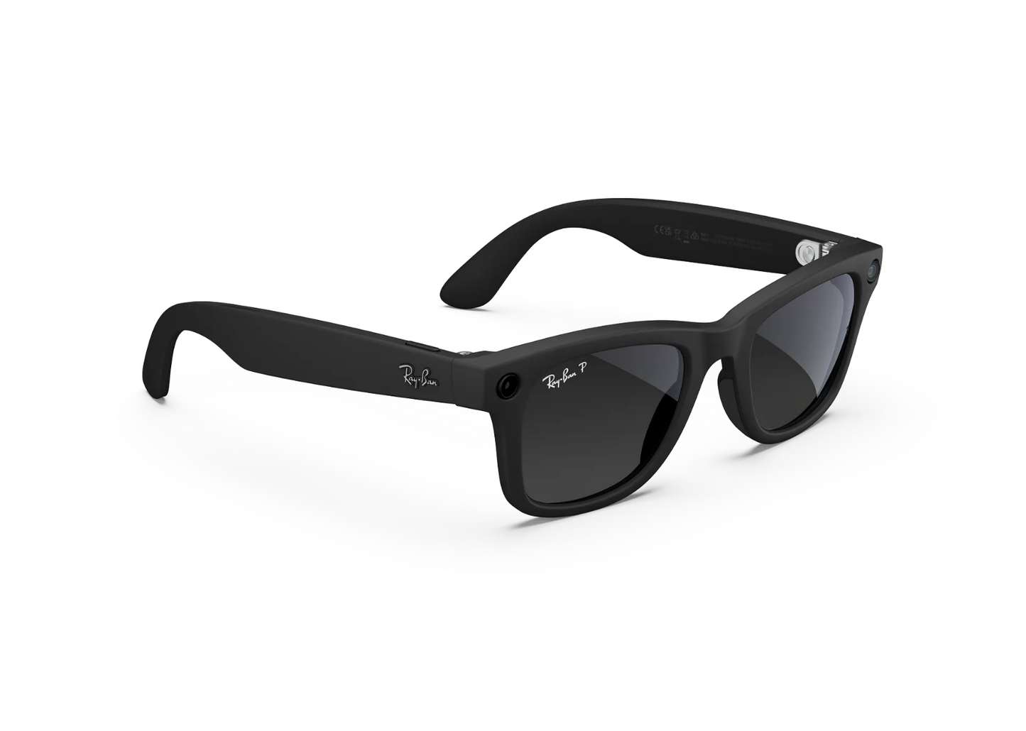 Meta Wayfarer Gen 2 AI Smart Glasses Polarized Gradient Graphite Lens Matte Black