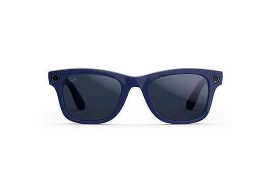 Meta Wayfarer Gen 2 AI Smart Glasses Sapphire Transitions Shiny Cosmic Blue
