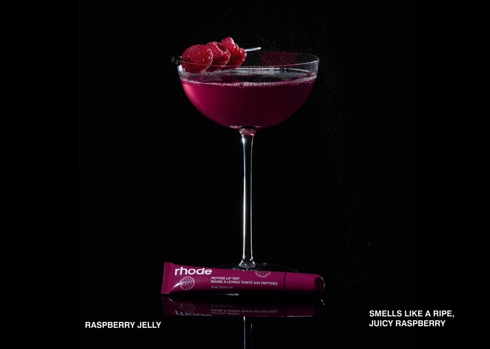 Scented Peptide Lip Tint Raspberry Jelly