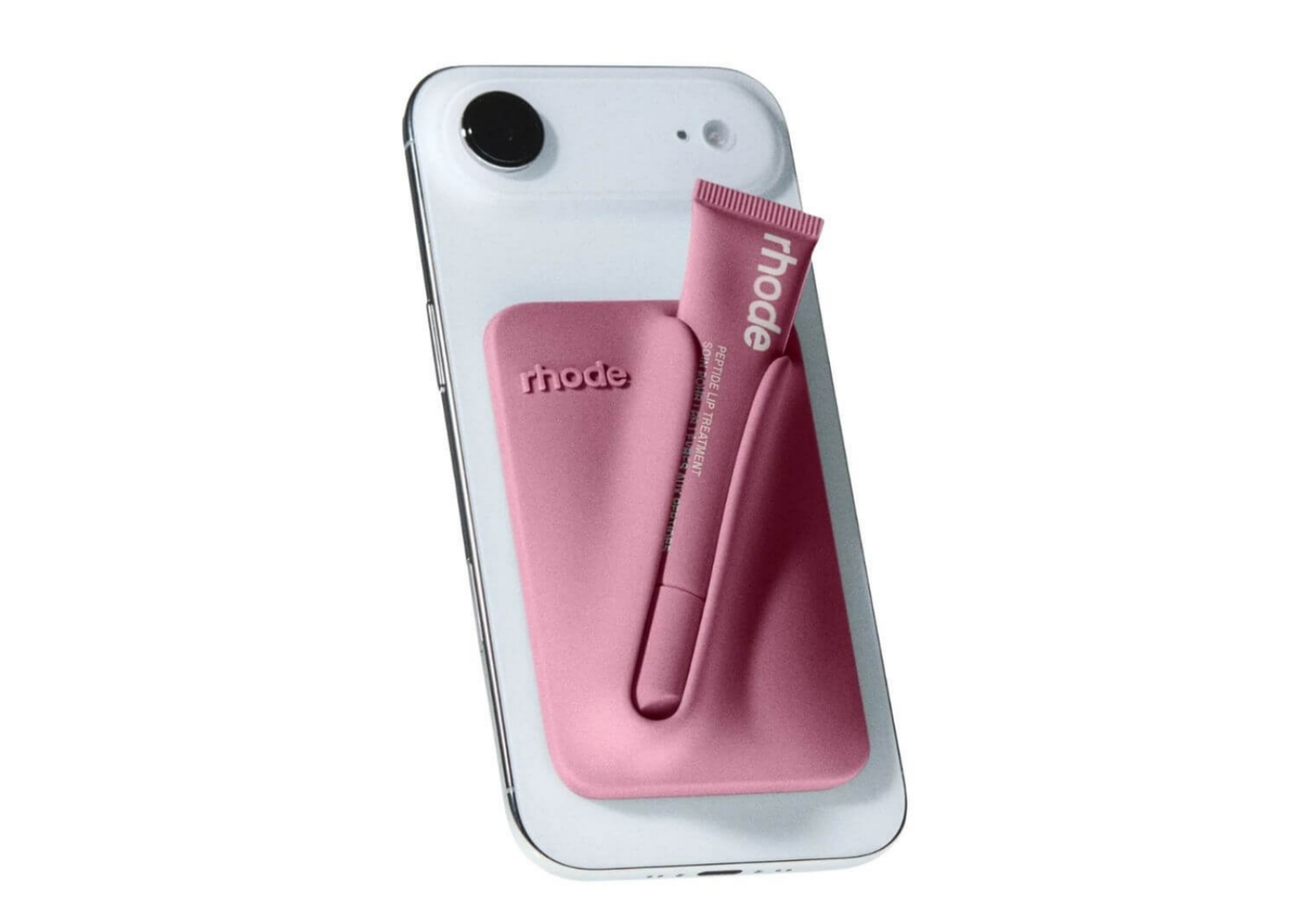 Lip Case Silicone iPhone Case Peach Pit