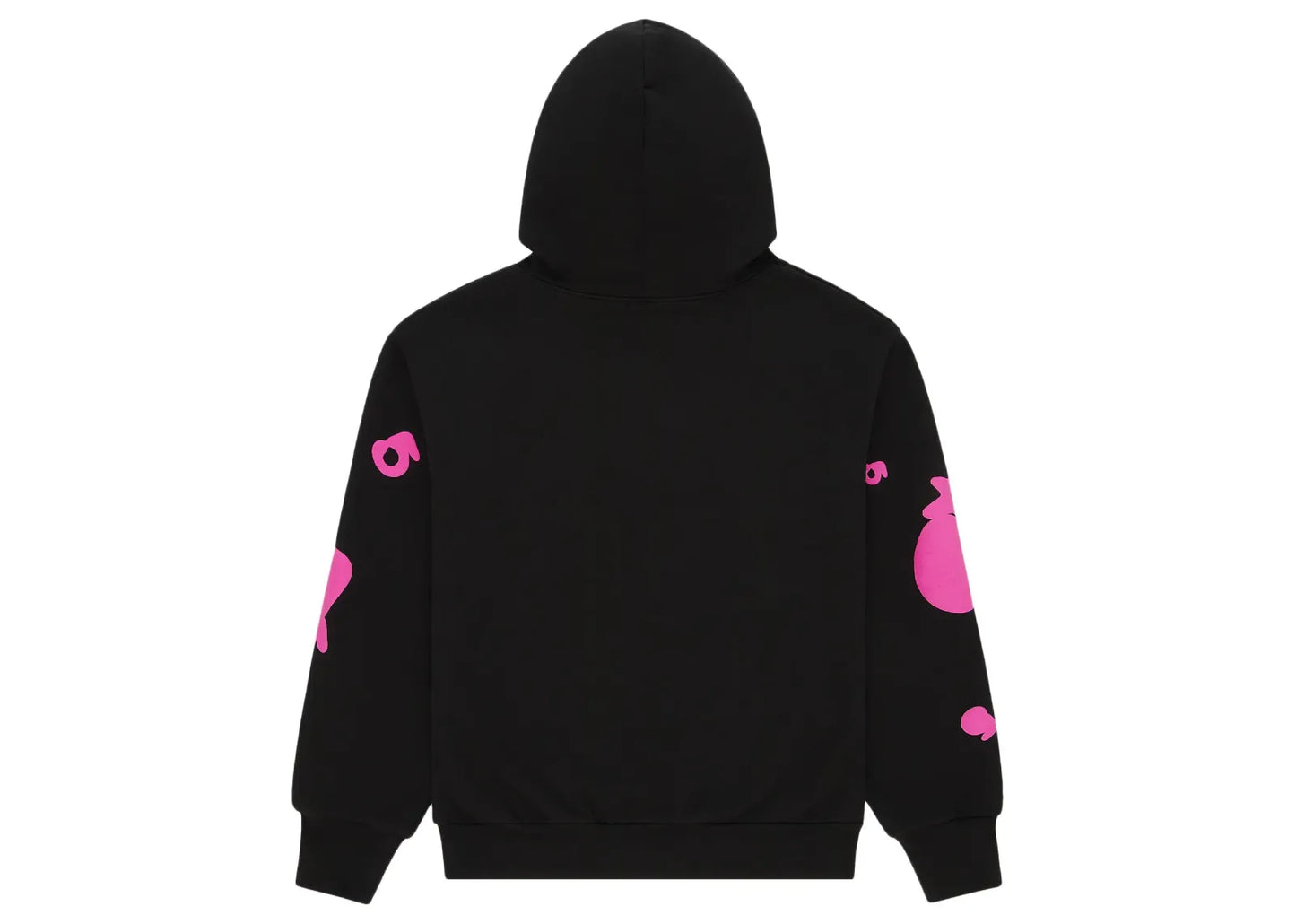 Angel Number Beluga Hoodie Black
