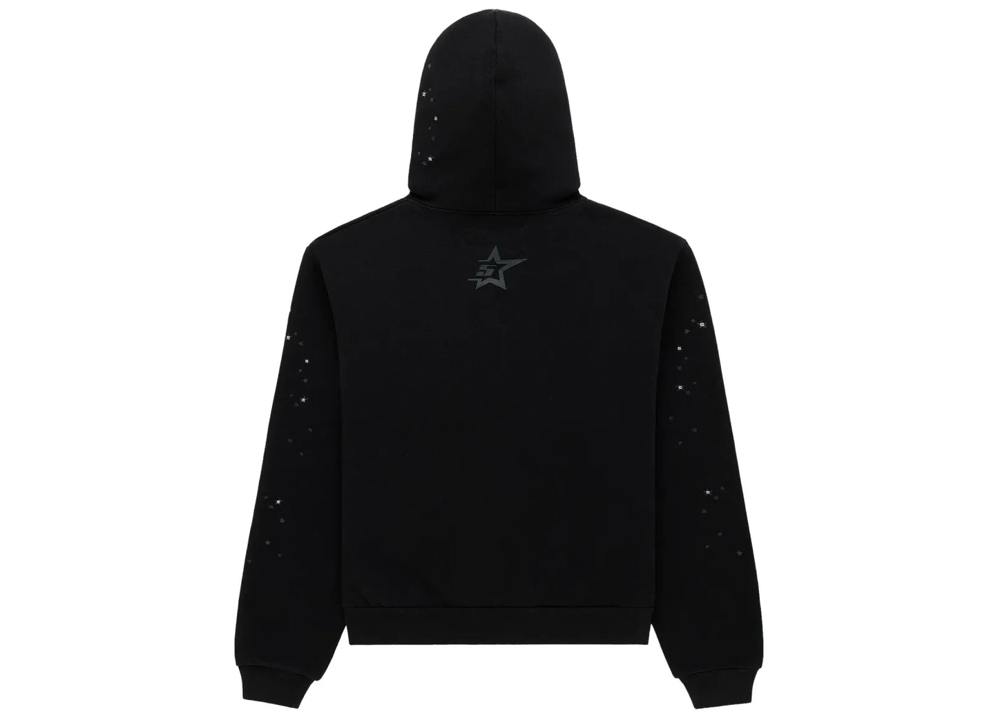 Rhinestone Punk V2 Hoodie Black