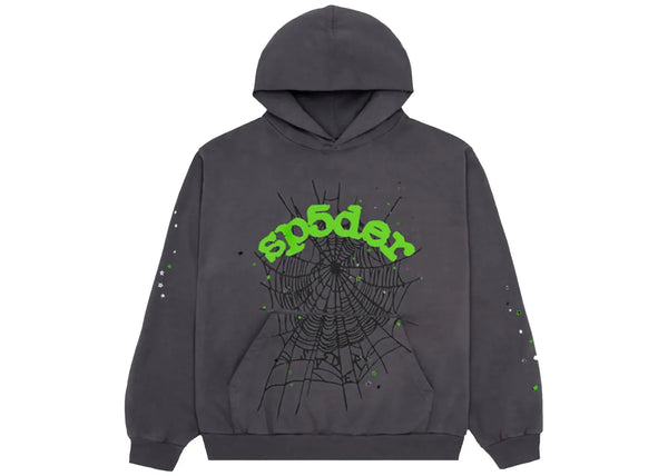 Wait Web Hoodie Slate Grey