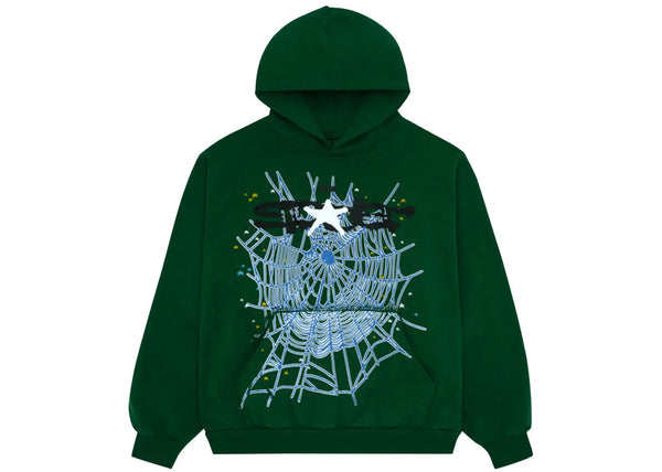 Web Hoodie Hunter Green