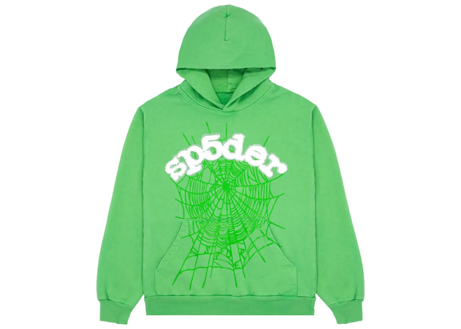 Web Hoodie Slime Green