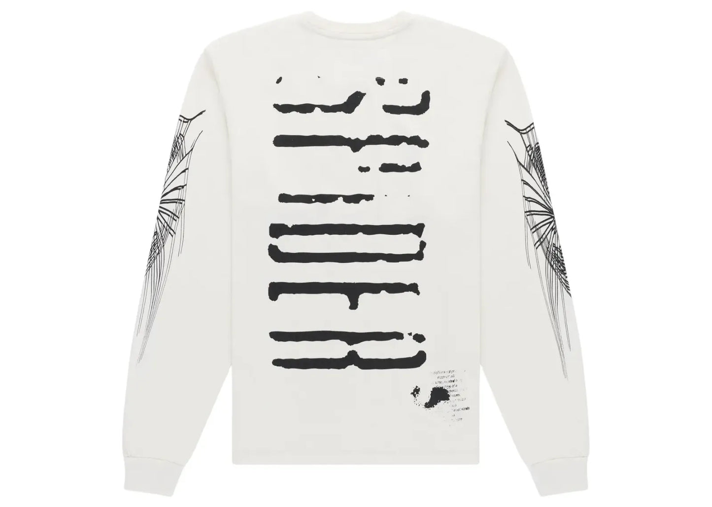 White Wait Long-Sleeve Tee White