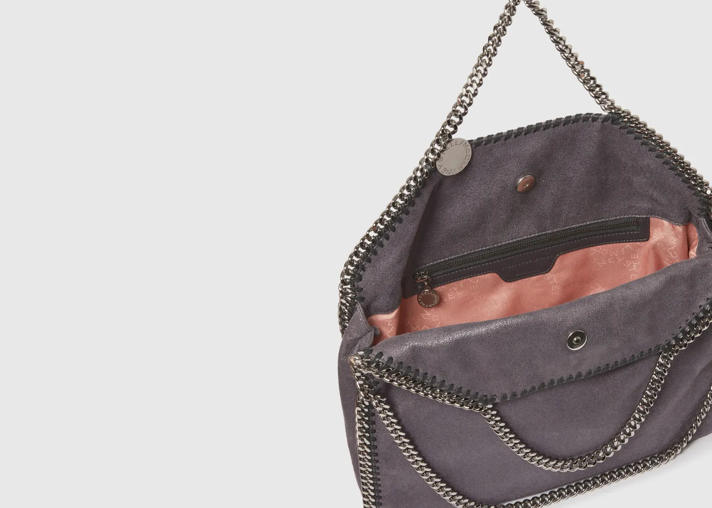 Falabella Fold-Over Tote Bag Bark