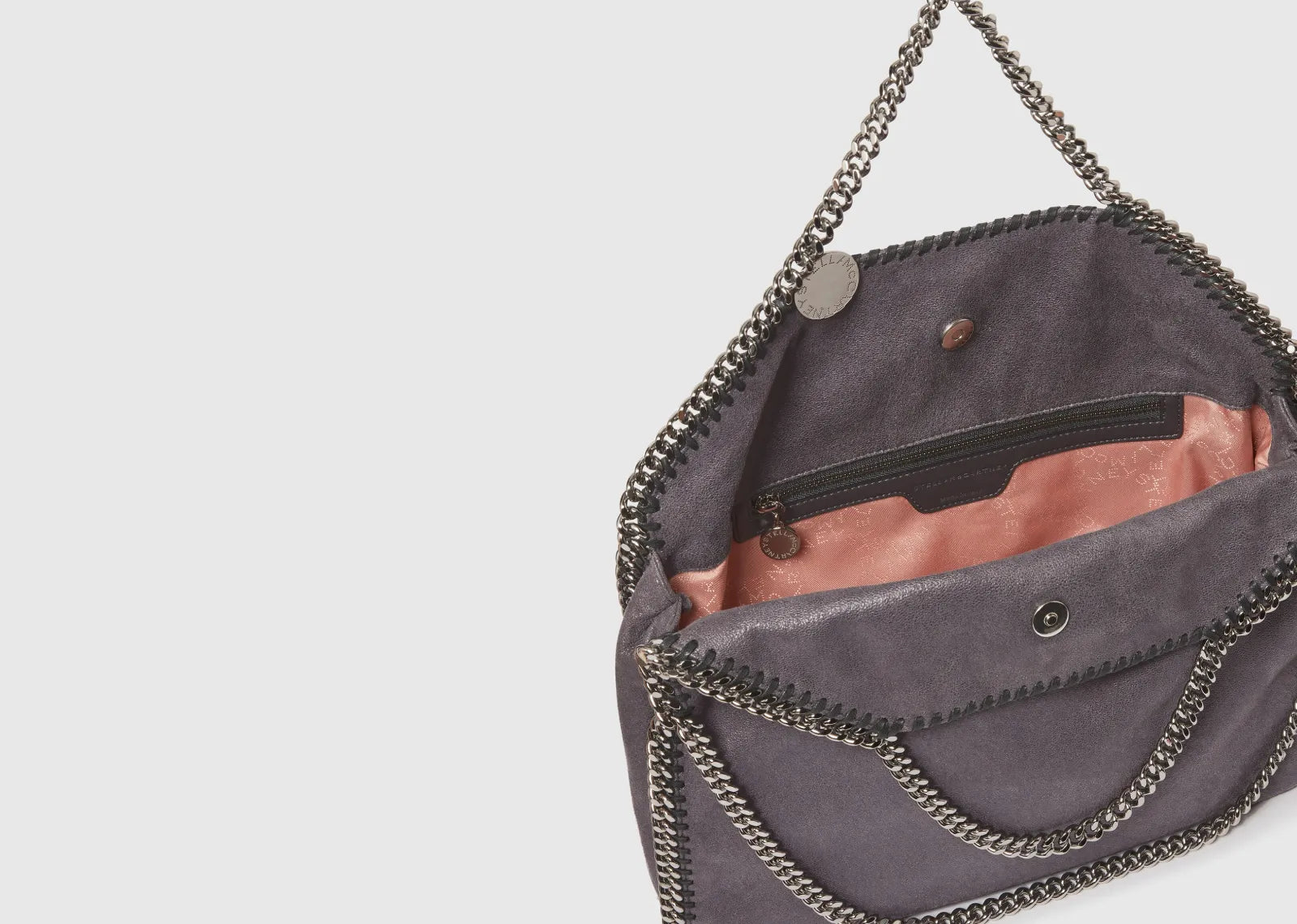 Falabella Fold-Over Tote Bag Bark