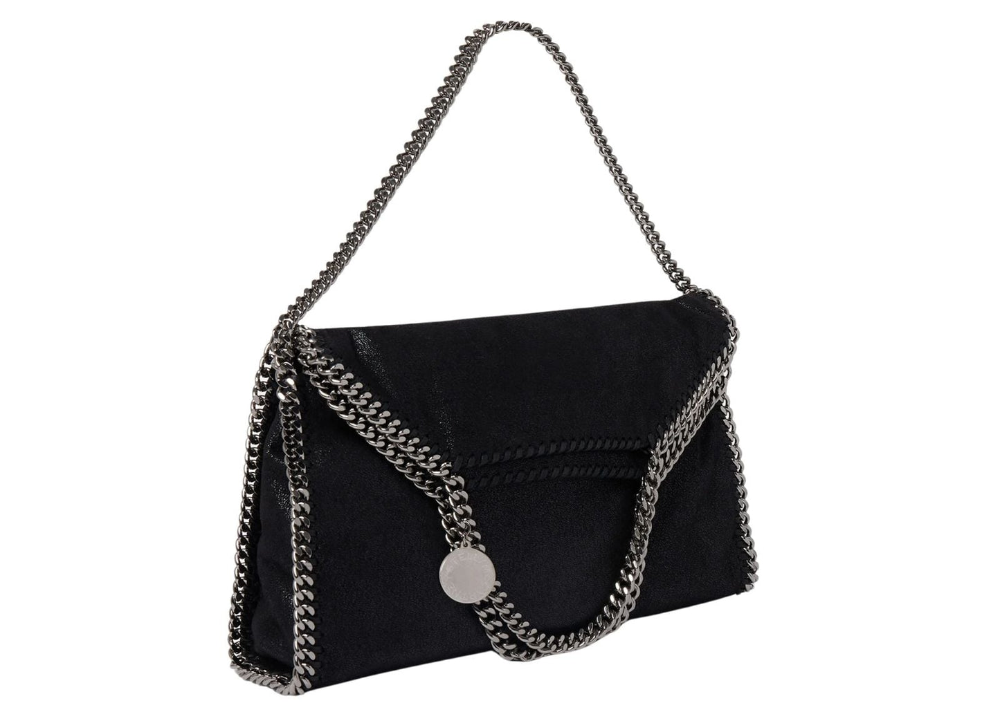 Falabella Fold-Over Tote Bag Black